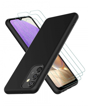کاور سیلیکونی مناسب برای گوشی موبایل سامسونگ مدل Galaxy A32 4G