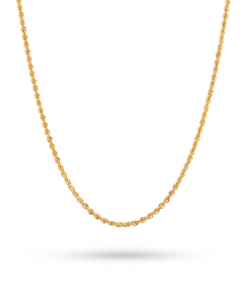 گردنبند زنجیر طنابی کیا گالری Kia Gallery کد NMR234