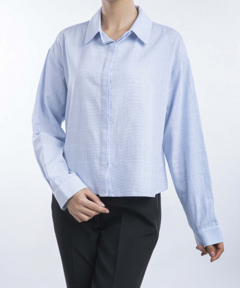 شومیز آستین بلند زنانه سوپردرای مدل W13S40602N