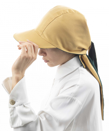 کلاه ساحلی زنانه تارتن مدل 110