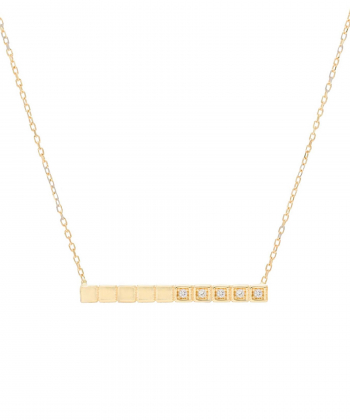 گردنبند پنج نگین خط کیا گالری Kia Gallery کد NMOH010