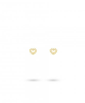 گوشواره قلب نگین دار کیا گالری Kia Gallery کد ER009