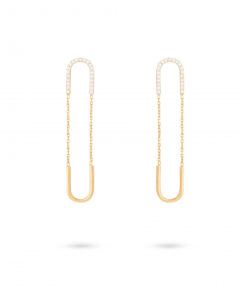 گوشواره دو سر نعل کیا گالری Kia Gallery کد RZE-1147