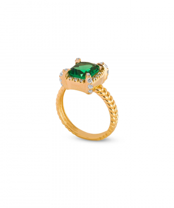 انگشتر مربع سنگ کیا گالری Kia Gallery کد RM509