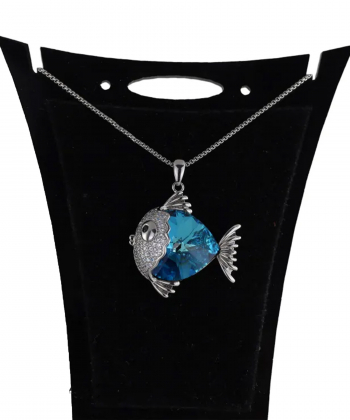 گردنبند استیل با روکش رادیوم زنانه زودیکا مدل MP-AAB-421