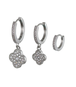 گوشواره زنانه پکی وای اس ایکس Ysx طرح ونکلیف کد AAC-660
