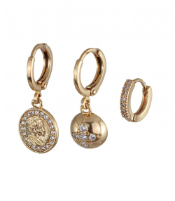 گوشواره زنانه پکی وای اس ایکس Ysx مدل الیزابت کد AAC-664