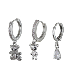 گوشواره زنانه پکی وای اس ایکس Ysx مدل تدی کد AAC-671