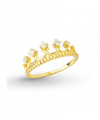 انگشتر تاج پنج نگین کیا گالری Kia Gallery کد RM171