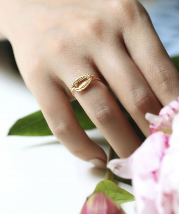 انگشتر صدف کیا گالری Kia Gallery کد RM493