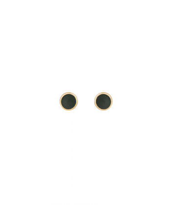 گوشواره دایره میخی میناکاری بزرگ کیا گالری Kia Gallery کد EM256