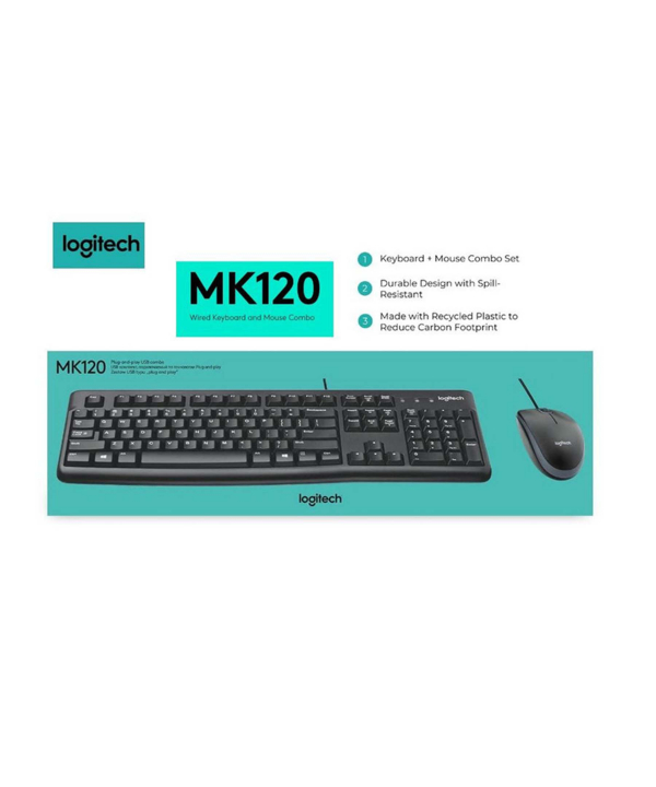 کیبورد و ماوس لاجیتک MK120