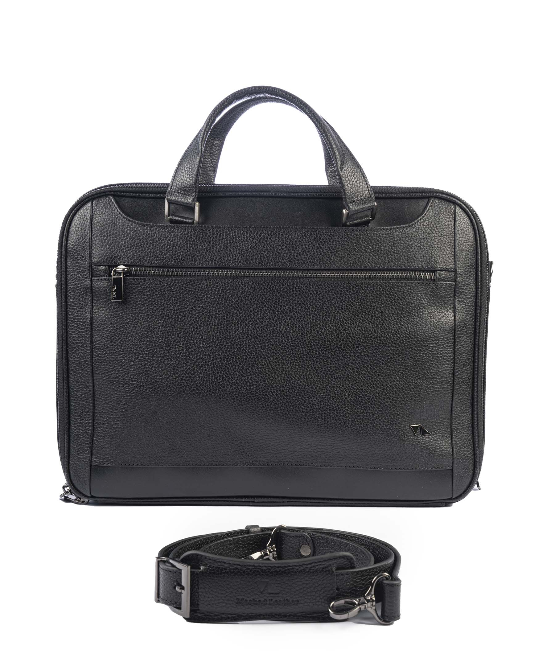 کیف اداری چرم طبیعی چرم مشهد Mashaad Leather مدل A5599 نمای ۲
