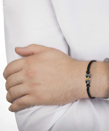 دستبند سنگی تک مهره بافت کیا گالری Kia Gallery کد BSH161