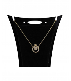 گردنبند زنانه زودیکا Zoodika مدل قلب کد AAB-358