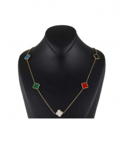 گردنبند رولباسی زنانه استیل زودیکا Zoodika طرح ونکلیف کد AAB-445