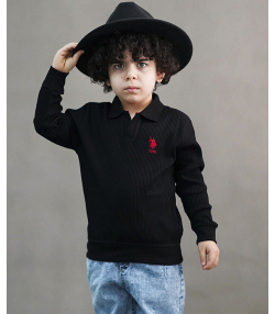 بلوز پسرانه یو اس پولو کیدز US Polo Kids کد 4013A3