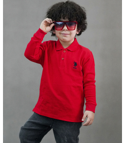 بلوز پسرانه یو اس پولو کیدز US Polo Kids کد 4023A2