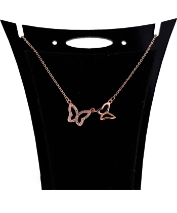 گردنبند مس + روکش طلا زنانه  مدل MP-AAB-351