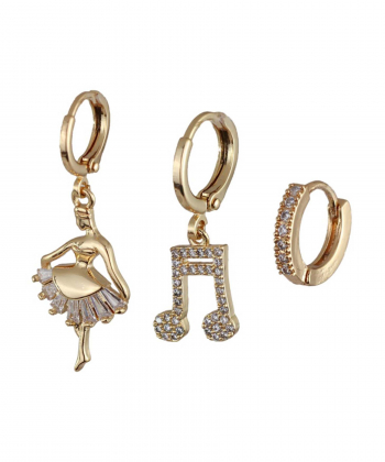 گوشواره زنانه وای اس ایکس Ysx مدل MP-AAC-657