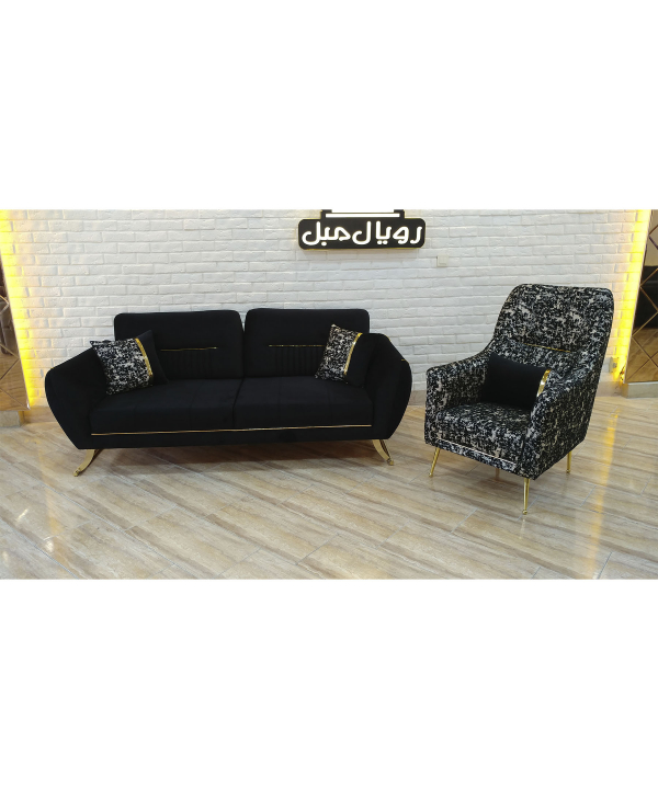 مبل 8 نفره رویال مبل Royal Mobl مدل لیان کد 1618
