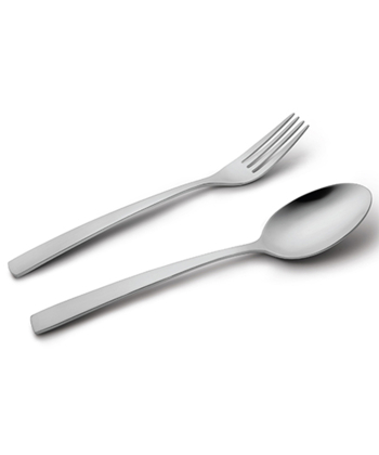 سرویس کارد و چنگال میوه خوری 12 پارچه فلورانس براق ناب استیل Nabsteel کد 8812
