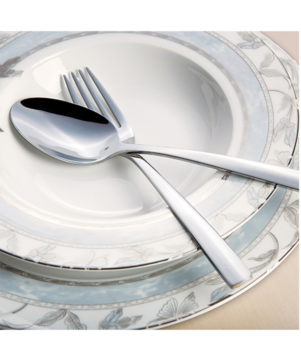 سرویس کارد و چنگال میوه‌خوری ?? پارچه فلورانس براق ناب استیل Nabsteel کد 8812