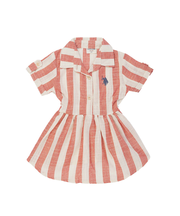 سارافون دخترانه یو اس پولو کیدز US Polo Kids کد 6014A4