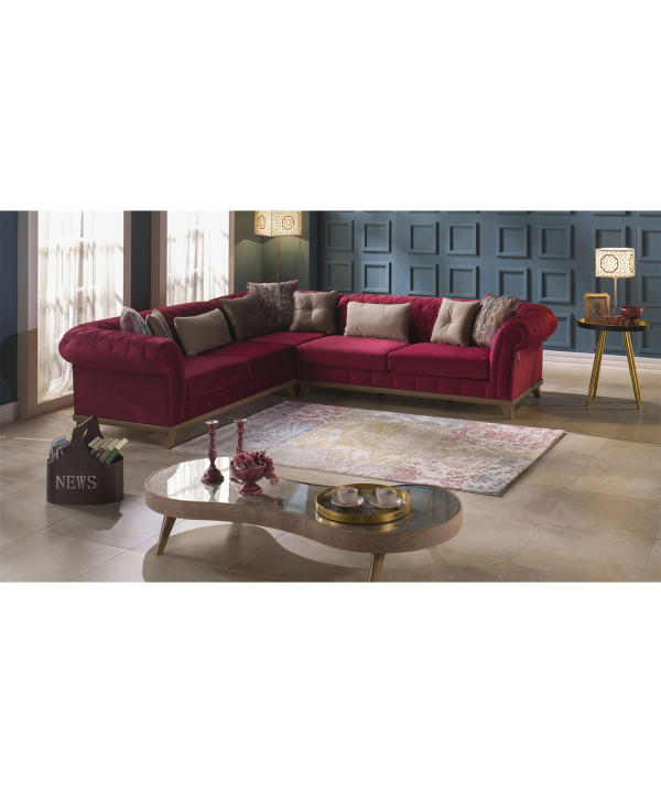 مبل ال 5 نفره رویال مبل Royal Mobl مدل چستر کد 1643