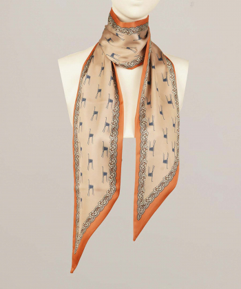 مینی اسکارف زنانه نوولاشال Novella Shawl کد 77046