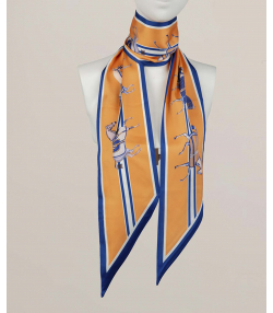 مینی اسکارف زنانه نوولاشال Novella Shawl کد 77041