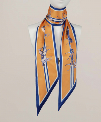 مینی اسکارف زنانه نوولاشال Novella Shawl کد 77041