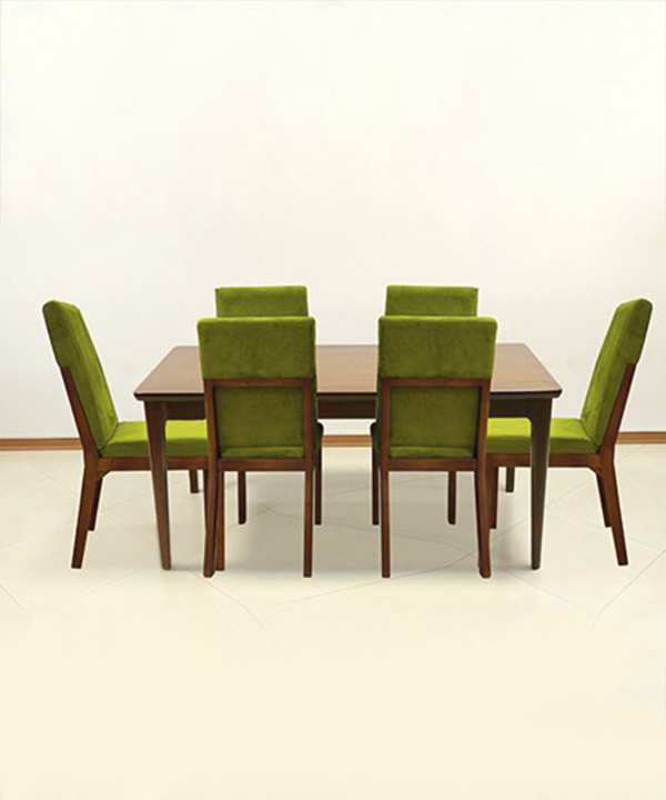 میز ناهارخوری 6 نفره رویال مبل Royal Mobl مدل فلور کد 1674