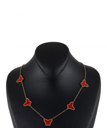 گردنبند استیل + روکش طلا زنانه زودیکا مدل MP-AAB-439