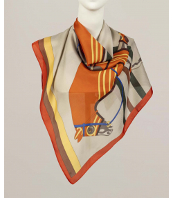 مینی اسکارف زنانه نوولاشال Novella Shawl کد 77025