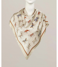 مینی اسکارف زنانه نوولاشال Novella Shawl کد 77033