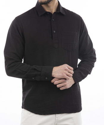 پیراهن آستین بلند مردانه آر ان اس مدل 12201983