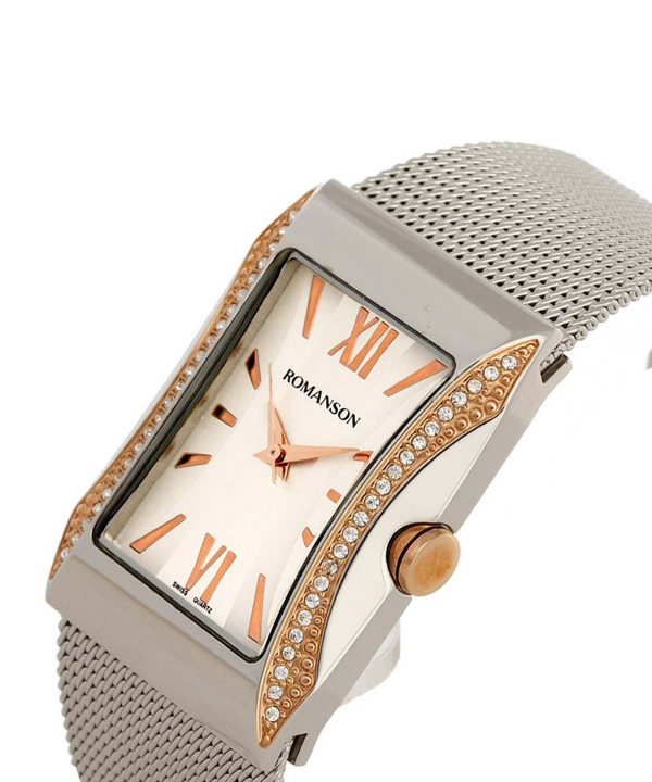 ساعت عقربه‌ای زنانه رومانسون Romanson مدل RM0358TL1JAS6R