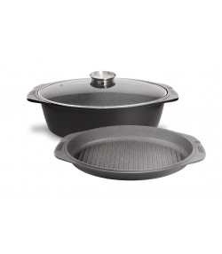 تابه مرغ و ماهی سایز 38 دوتکه ام جی اس MGS کد 5316