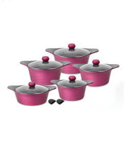 سرویس قابلمه12 پارچه طرح کره ای C ام جی اس MGS کد 4215