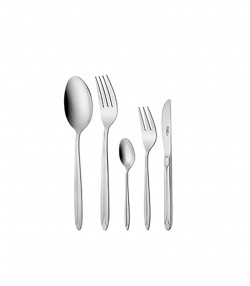 سرویس قاشق و چنگال 30 پارچه پالرمو براق جعبه کادویی ناب استیل Nabsteel کد 1612