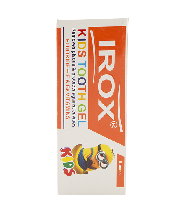 خمیردندان ژله ای کودک ایروکس Irox با طعم موز