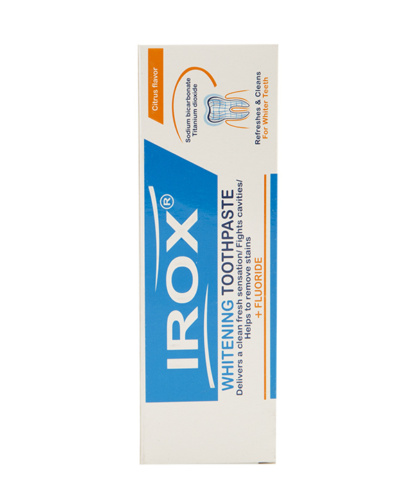 خمیردندان ایروکس Irox مدل whitening 100 گرم