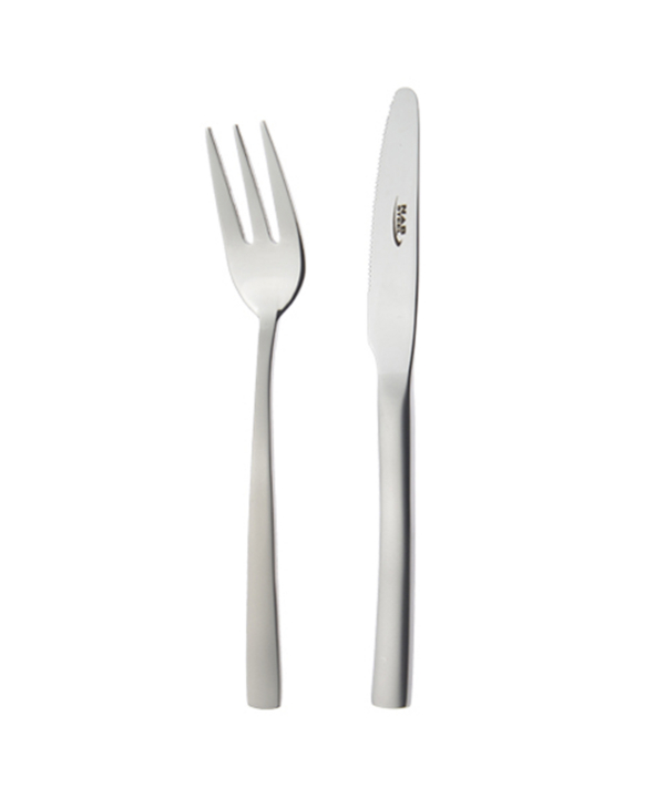 سرویس قاشق و چنگال 98 پارچه فلورانس مات جعبه کادویی ناب استیل Nabsteel کد 8812