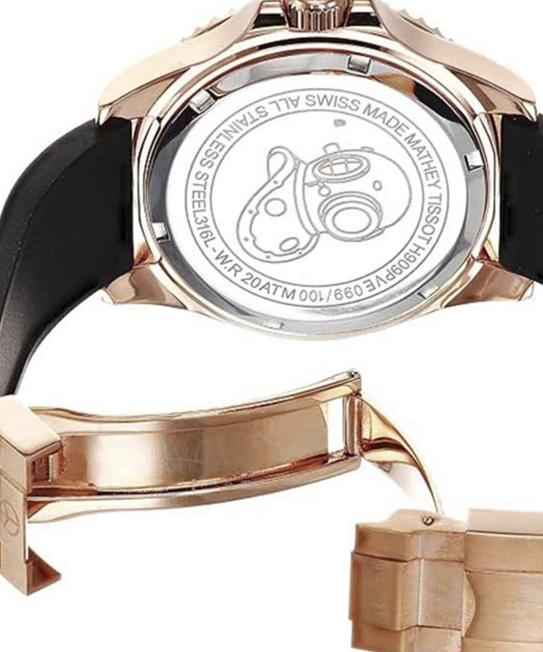 ساعت مچی عقربه‌ای مردانه متی تیسوت Mathey Tissot مدل H909PVE
