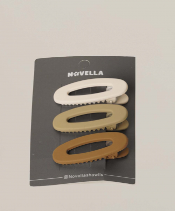 گیره مو دخترانه نوولاشال Novella Shawl کد 93006
