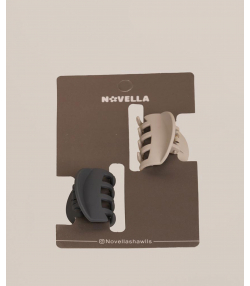 کیلیپس مو دخترانه نوولاشال Novella Shawl کد 93020
