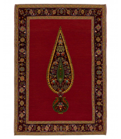 گلیم فرش شیراز ذوالانواریkilim carpet (shiraz)4065طیف قرمز