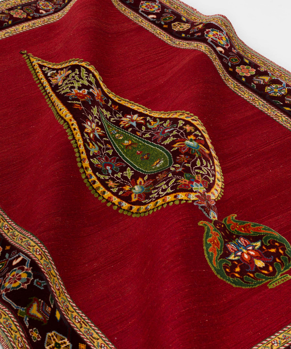 گلیم فرش شیراز ذوالانواریkilim carpet (shiraz)4065طیف قرمز