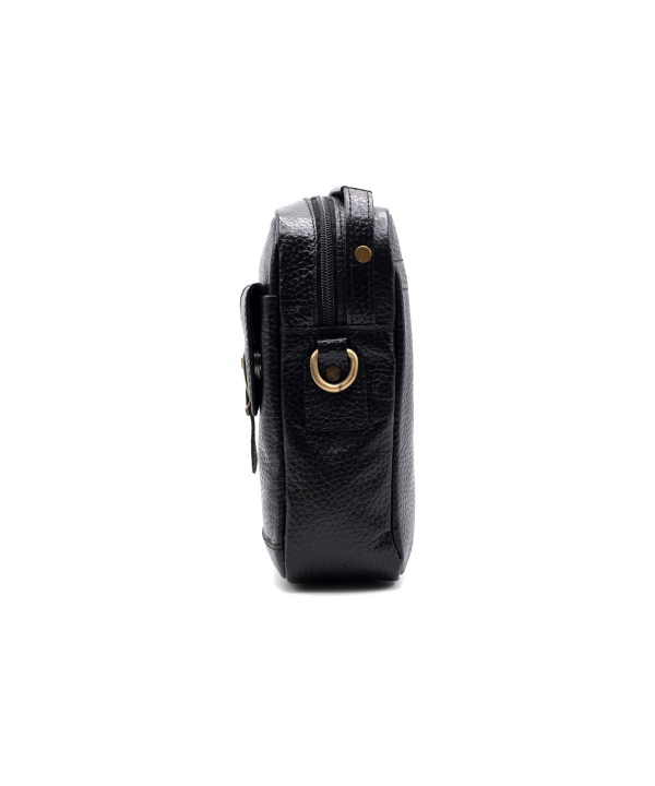کیف دوشی چرم طبیعی مردانه مستر چرم Mrcharm مدل mrch014